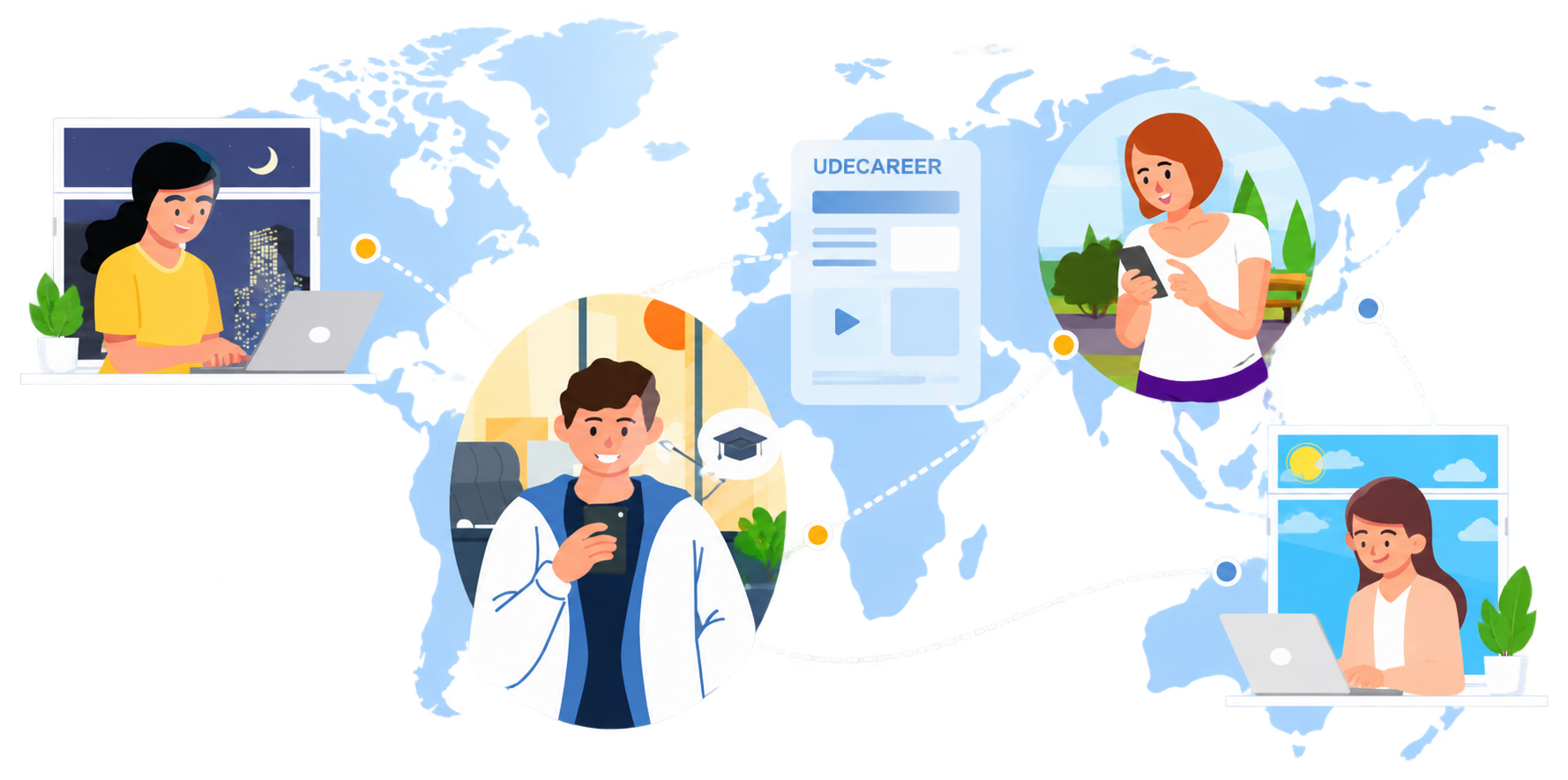Cộng đồng học tập UDECAREER